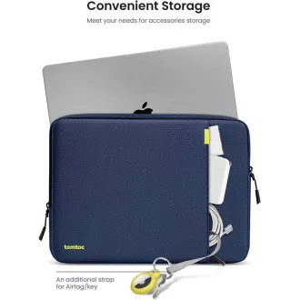 tomtoc Sleeve Kit - 14" MacBook Pro / Air, námořní modrá tomtoc Sleeve Kit - 14" MacBook Pro / Air, námořní modrá