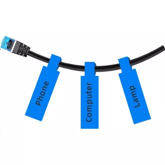 Niimbot štítky na kabely RXL 12, 5x109mm 65ks Blue pro D11 a D110 Niimbot štítky na kabely RXL 12, 5x109mm 65ks Blue pro D11 a D110