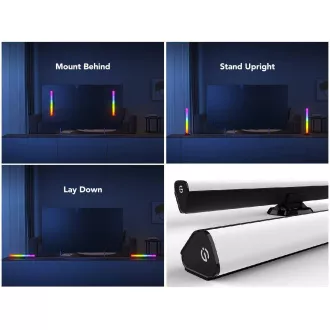 Govee SMART LED RGBIC Panel 38cm pro TV 43-75" - 2ks Govee SMART LED RGBIC Panel 38cm pro TV 43-75" - 2ks