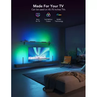Govee SMART LED RGBIC Panel 38cm pro TV 43-75" - 2ks Govee SMART LED RGBIC Panel 38cm pro TV 43-75" - 2ks