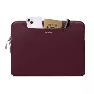 tomtoc Light-A21 Dual-color Slim Laptop Handbag, 13, 5 Inch - Raspberry tomtoc Light-A21 Dual-color Slim Laptop Handbag, 13, 5 Inch - Raspberry