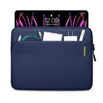tomtoc Sleeve - 10, 9" iPad / 11" iPad Pro, tmavě modrá