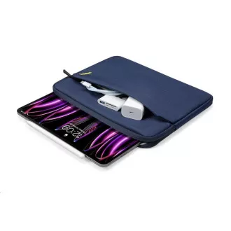 tomtoc Sleeve - 10, 9" iPad / 11" iPad Pro, tmavě modrá
