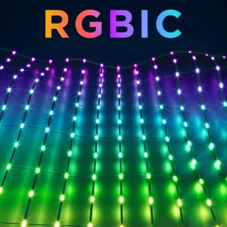 Govee RGBIC venkovní světelná síť - 1, 43 x 0, 85m Matter