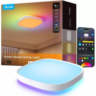 Govee RGBICWW Smart čtverhranné stropní světlo 2400lm 30cm Matter Govee RGBICWW Smart čtverhranné stropní světlo 2400lm 30cm Matter