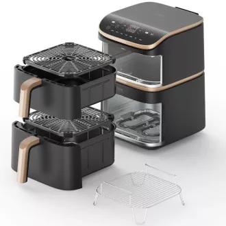Cosori Turbo Tower Pro chytrá horkovzdušná fritéza 10, 8l černá Cosori Turbo Tower Pro chytrá horkovzdušná fritéza 10, 8l černá