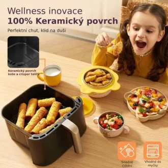 Cosori Turbo Tower Pro chytrá horkovzdušná fritéza 10, 8l černá Cosori Turbo Tower Pro chytrá horkovzdušná fritéza 10, 8l černá