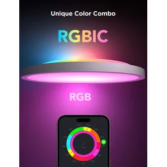 Govee RGBICWW Smart kulaté stropní světlo 2400lm 30cm Matter