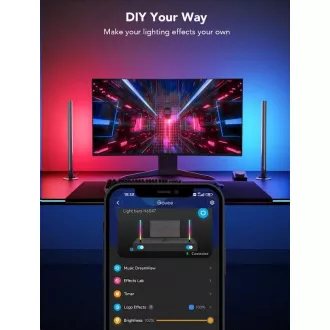 Govee Smart Gaming WiFi LED Panely + Smart Dual ovladač White Govee Smart Gaming WiFi LED Panely + Smart Dual ovladač White