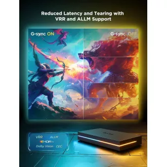 Govee AI Sync Box Kit 2 Smart sada PC osvětlení 27-34" + LED panely