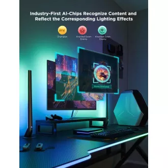 Govee AI Sync Box Kit 2 Smart sada PC osvětlení 27-34" + LED panely