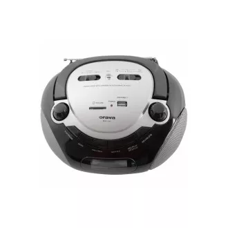 Orava RSU-05 přehrávač, USB/SD přenosný, Bluetooth, AM/FM/SW1/SW2 rádio, výstup na sluchátka, LCD displej Orava RSU-05 přehrávač, USB/SD přenosný, Bluetooth, AM/FM/SW1/SW2 rádio, výstup na sluchátka, LCD displej