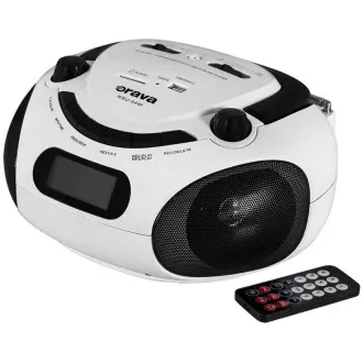 Orava RSU-05 přehrávač, USB/SD přenosný, Bluetooth, AM/FM/SW1/SW2 rádio, výstup na sluchátka, LCD displej Orava RSU-05 přehrávač, USB/SD přenosný, Bluetooth, AM/FM/SW1/SW2 rádio, výstup na sluchátka, LCD displej