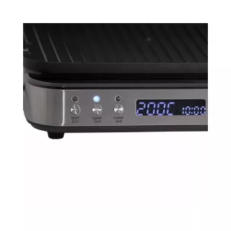 Orava Grillchef-3 elektrický kontaktní gril, 2000 W, LCD displej, časovač, digitální ovládání Orava Grillchef-3 elektrický kontaktní gril, 2000 W, LCD displej, časovač, digitální ovládání
