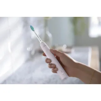 Philips HX3675/15 Sonicare elektrický zubní kartáček, sonický, časovač, tlakový senzor, 2 kusy, růžová a černá Philips HX3675/15 Sonicare elektrický zubní kartáček, sonický, časovač, tlakový senzor, 2 kusy, růžová a černá