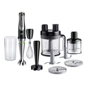 Braun MultiQuick 9 MQ9187XLI tyčový mixér, 1200 W, plynulá regulace rychlostí, SplashControl Braun MultiQuick 9 MQ9187XLI tyčový mixér, 1200 W, plynulá regulace rychlostí, SplashControl