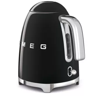 Smeg KLF03BLEU rychlovarná konvice, 1, 7 l, (7 šálků), 2400 W, styl 50. let, černá