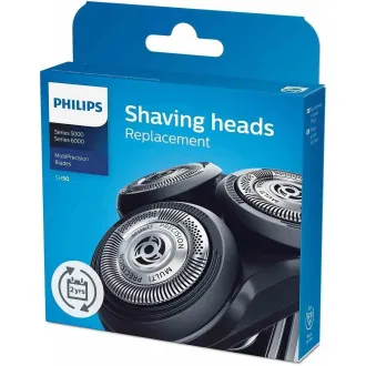 Philips SH50/50 náhradní holicí hlavy, trvanlivost 9 milionů oholených chloupků, 3 kusy v balení Philips SH50/50 náhradní holicí hlavy, trvanlivost 9 milionů oholených chloupků, 3 kusy v balení