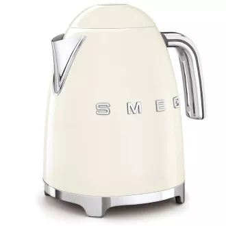 Smeg KLF03CREU rychlovarná konvice, 1, 7 l, (7 šálků), 2400 W, styl 50. let, krémová Smeg KLF03CREU rychlovarná konvice, 1, 7 l, (7 šálků), 2400 W, styl 50. let, krémová