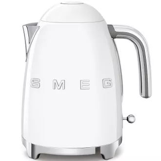 Smeg KLF03WHEU, rychlovarná konvice, 1, 7 l, (7 šálků), 2400 W, styl 50. let, bílá Smeg KLF03WHEU, rychlovarná konvice, 1, 7 l, (7 šálků), 2400 W, styl 50. let, bílá