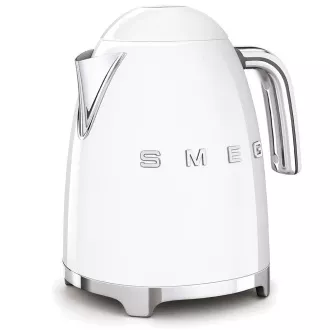Smeg KLF03WHEU, rychlovarná konvice, 1, 7 l, (7 šálků), 2400 W, styl 50. let, bílá Smeg KLF03WHEU, rychlovarná konvice, 1, 7 l, (7 šálků), 2400 W, styl 50. let, bílá
