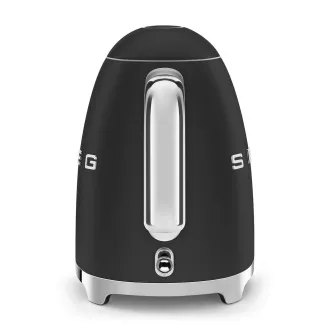 Smeg KLF03BLMEU, rychlovarná konvice, 1, 7 l, (7 šálků), 2400 W, styl 50. let, matná černá Smeg KLF03BLMEU, rychlovarná konvice, 1, 7 l, (7 šálků), 2400 W, styl 50. let, matná černá
