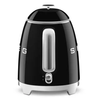 Smeg KLF05BLEU mini rychlovarná konvice, 0, 8 l / 3 šálky, 1400 W, styl 50. let, černá Smeg KLF05BLEU mini rychlovarná konvice, 0, 8 l / 3 šálky, 1400 W, styl 50. let, černá