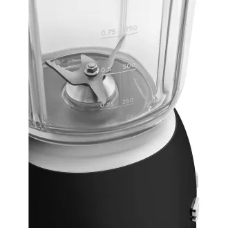 Smeg BLF03BLEU mixér, 800 W, 4 programy, funkce pulse, 18000 RPM, nerezové ostří, Ice crush, 50's Style, černý Smeg BLF03BLEU mixér, 800 W, 4 programy, funkce pulse, 18000 RPM, nerezové ostří, Ice crush, 50's Style, černý
