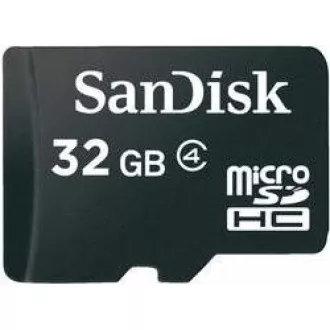 SanDisk MicroSDHC karta 32GB (Class 4) SanDisk MicroSDHC karta 32GB (Class 4)