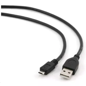 GEMBIRD Kabel USB 2.0 A-Micro B propojovací 1, 8m (černý)