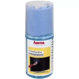 Hama čisticí sprej na TV, 200 ml, včetně utěrky Hama čisticí sprej na TV, 200 ml, včetně utěrky