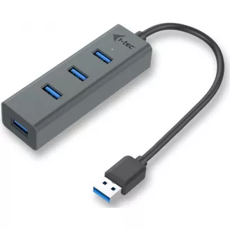 i-tec USB 3.0 Metal 4-portový HUB i-tec USB 3.0 Metal 4-portový HUB