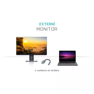 i-tec USB-C Metal Display port Adapter 60Hz i-tec USB-C Metal Display port Adapter 60Hz
