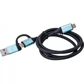 i-tec USB-C kabel na USB-C s integrovaným USB 3.0 Adaptérem