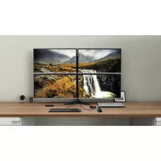 i-tec USB-C Quattro Display Docking Station s Power Delivery 85 W