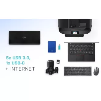 i-tec USB-C Quattro Display Docking Station s Power Delivery 85 W
