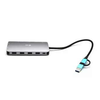 i-tec USB 3.0 USB-C/Thunderbolt 3x Display Metal Nano Dock with LAN, PD 100 W i-tec USB 3.0 USB-C/Thunderbolt 3x Display Metal Nano Dock with LAN, PD 100 W