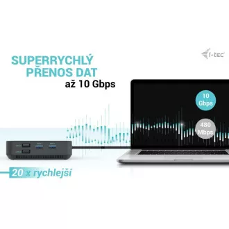 i-tec USB-C HDMI + Dual DP Docking Station + Power Delivery 100 W i-tec USB-C HDMI + Dual DP Docking Station + Power Delivery 100 W
