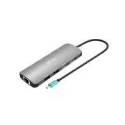 i-tec USB-C Metal Nano 2x HDMI Docking Station, PD 100W