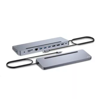 i-tec USB-C Metal Ergonomic 4K 3x Display Docking Station, PD 100W + i-tec Universal Charger 100W (bundle) i-tec USB-C Metal Ergonomic 4K 3x Display Docking Station, PD 100W + i-tec Universal Charger 100W (bundle)