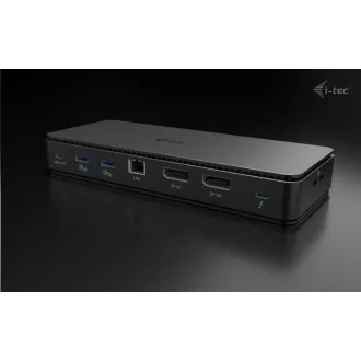 i-tec Thunderbolt4 2x Display Docking Station Gen3, 7x USB, 2.5 GLAN, PowerDelivery 92 W i-tec Thunderbolt4 2x Display Docking Station Gen3, 7x USB, 2.5 GLAN, PowerDelivery 92 W