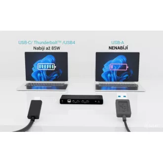 i-tec Universal Dual 4K Display Docking Station, Power Delivery 85W + i-tec USB-C Charger 100W i-tec Universal Dual 4K Display Docking Station, Power Delivery 85W + i-tec USB-C Charger 100W