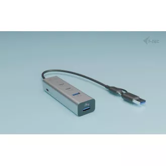 i-tec Universal Charging Metal HUB 2x USB-C + 2x USB-A Port, PD 85W