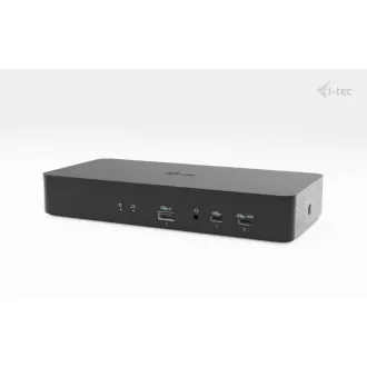 i-tec Universal Intelligent Dual Display Docking Station, Power Delivery 100W i-tec Universal Intelligent Dual Display Docking Station, Power Delivery 100W