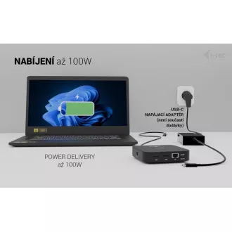i-tec USB-C Dual HDMI Docking Station, Power Delivery 100W i-tec USB-C Dual HDMI Docking Station, Power Delivery 100W