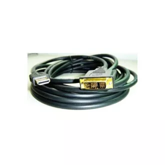 GEMBIRD Kabel HDMI - DVI 1, 8m (M/M, DVI-D, Single Link, zlacené kontakty, stíněný) GEMBIRD Kabel HDMI - DVI 1, 8m (M/M, DVI-D, Single Link, zlacené kontakty, stíněný)