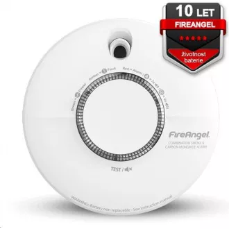 FireAngel Kombinovaný hlásič požáru a CO SCB10-INT FireAngel Kombinovaný hlásič požáru a CO SCB10-INT