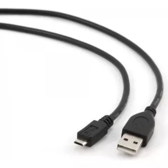 GEMBIRD Kabel USB 2.0 A-Micro B propojovací 1, 8m (černý)