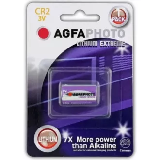 AgfaPhoto lithiová foto baterie CR2, blistr 1ks AgfaPhoto lithiová foto baterie CR2, blistr 1ks