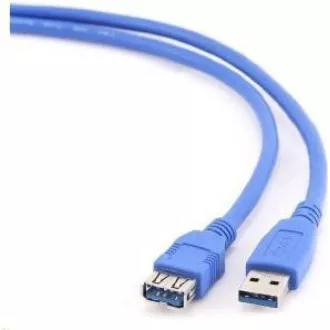 GEMBIRD Kabel USB 3.0 A-A prodlužovací 1, 8m (modrý) GEMBIRD Kabel USB 3.0 A-A prodlužovací 1, 8m (modrý)